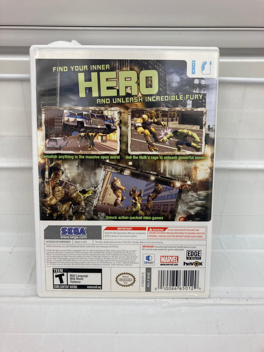 The Incredible Hulk - Wii