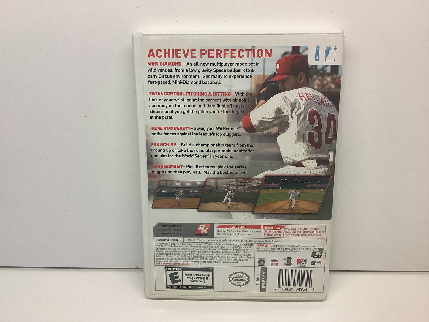 Major League Baseball 2K11 - Wii