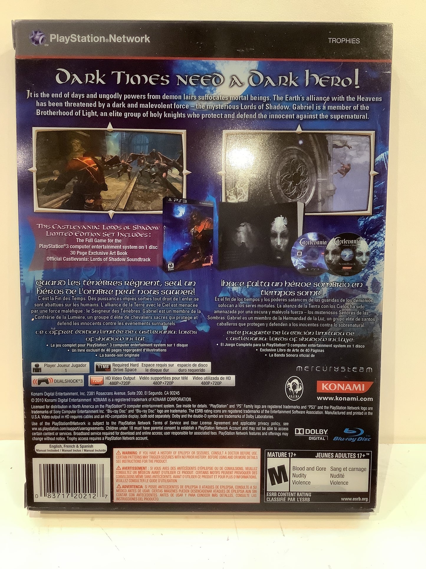 Castlevania: Lords of Shadow [Limited Edition] - Playstation 3
