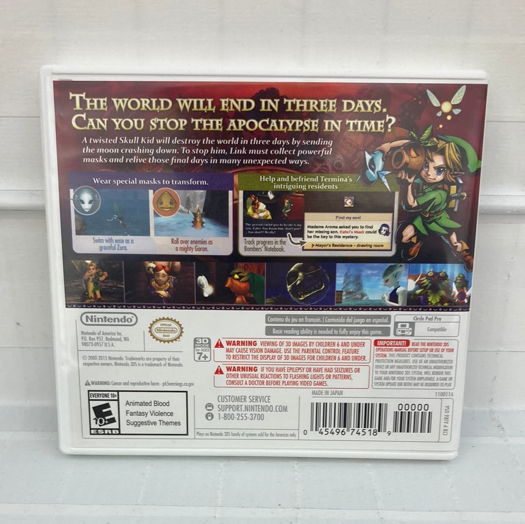 Zelda Majora's Mask 3D [Nintendo Selects] - Nintendo 3DS