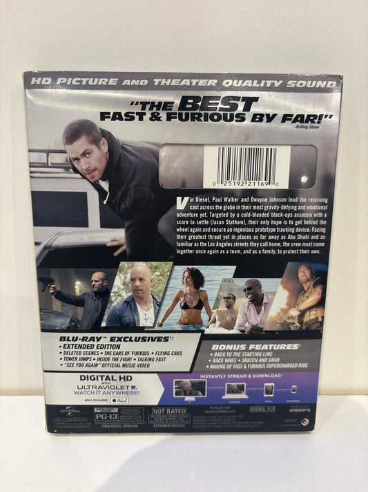 Furious 7 - Blu-Ray