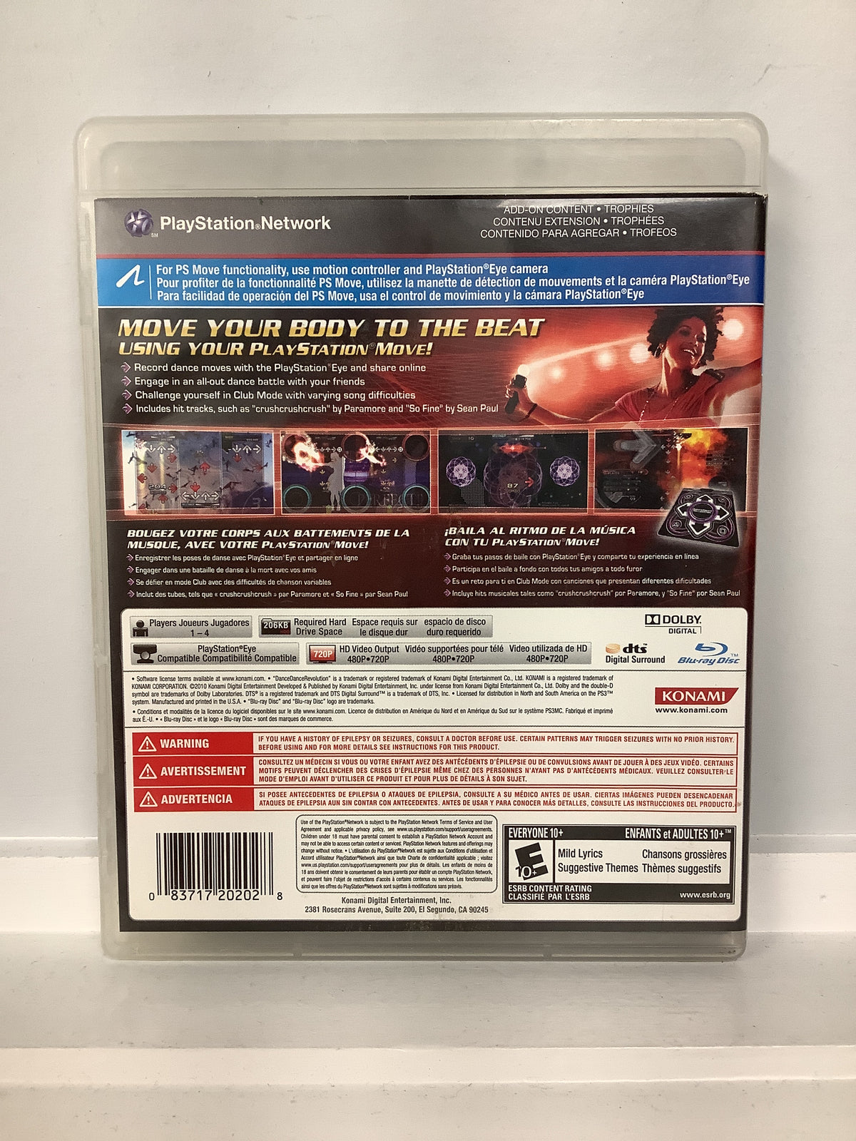 Dance Dance Revolution - Playstation 3