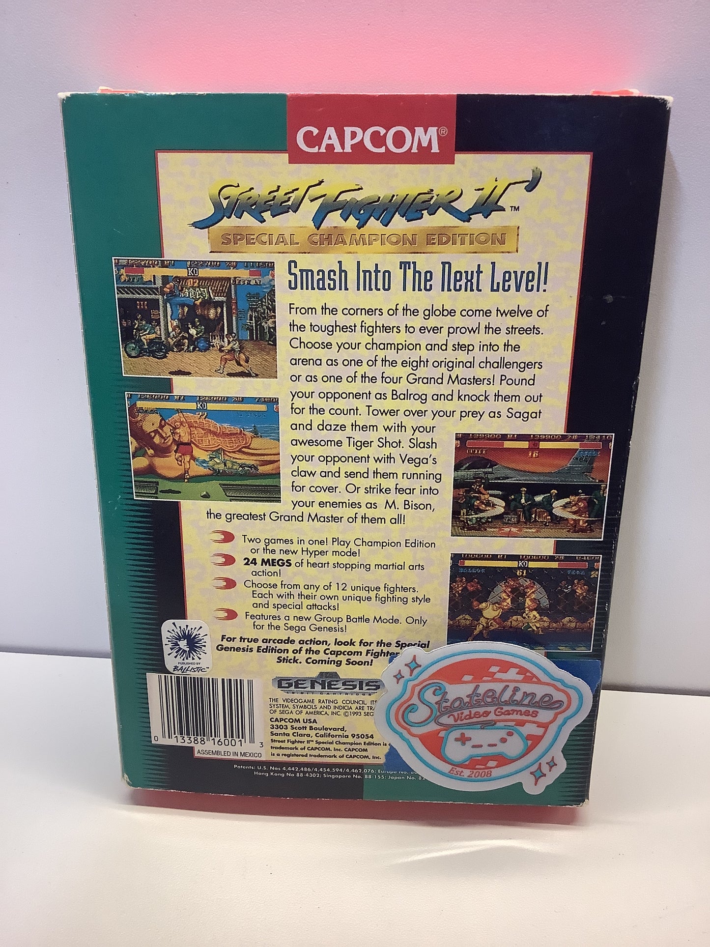 Street Fighter II Special Champion Edition - Sega Genesis