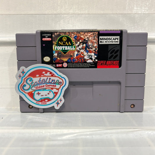NCAA Football - Super Nintendo