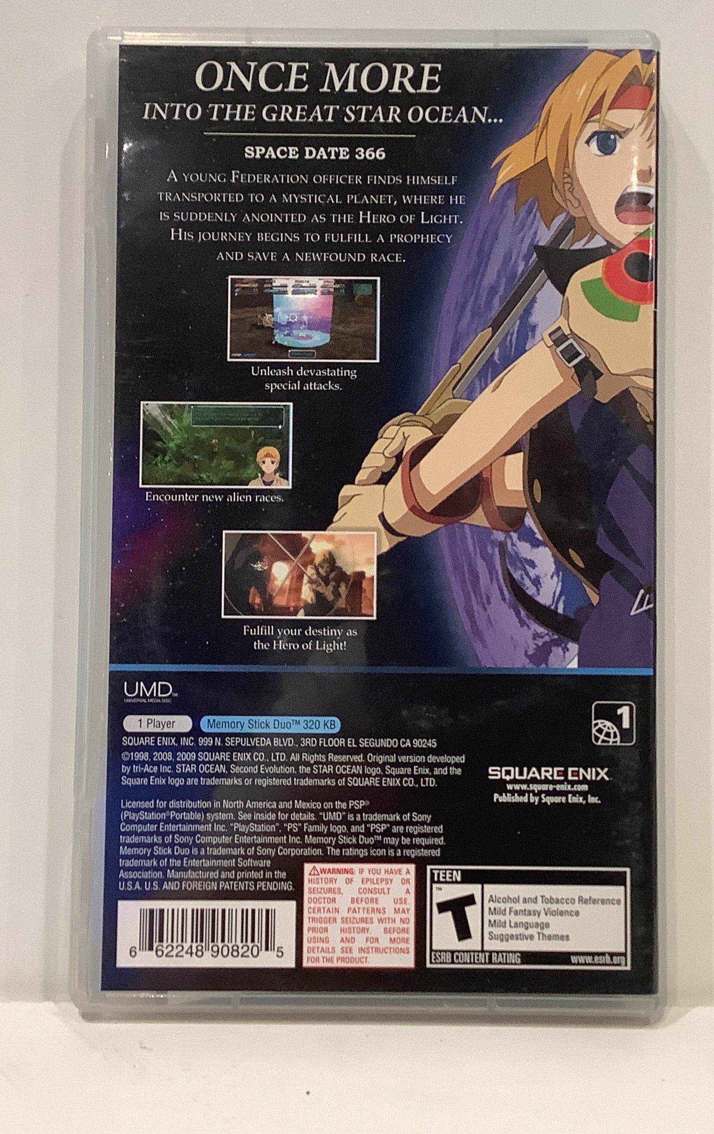 Star Ocean Second Evolution - PSP