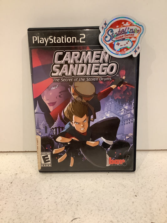 Carmen Sandiego The Secret of the Stolen Drums - Playstation 2