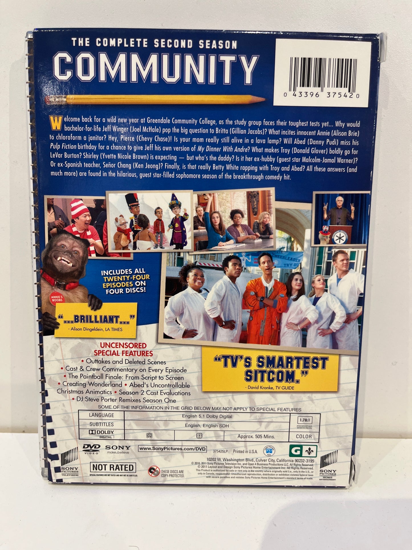 Community: The Complete Second Season - DVD