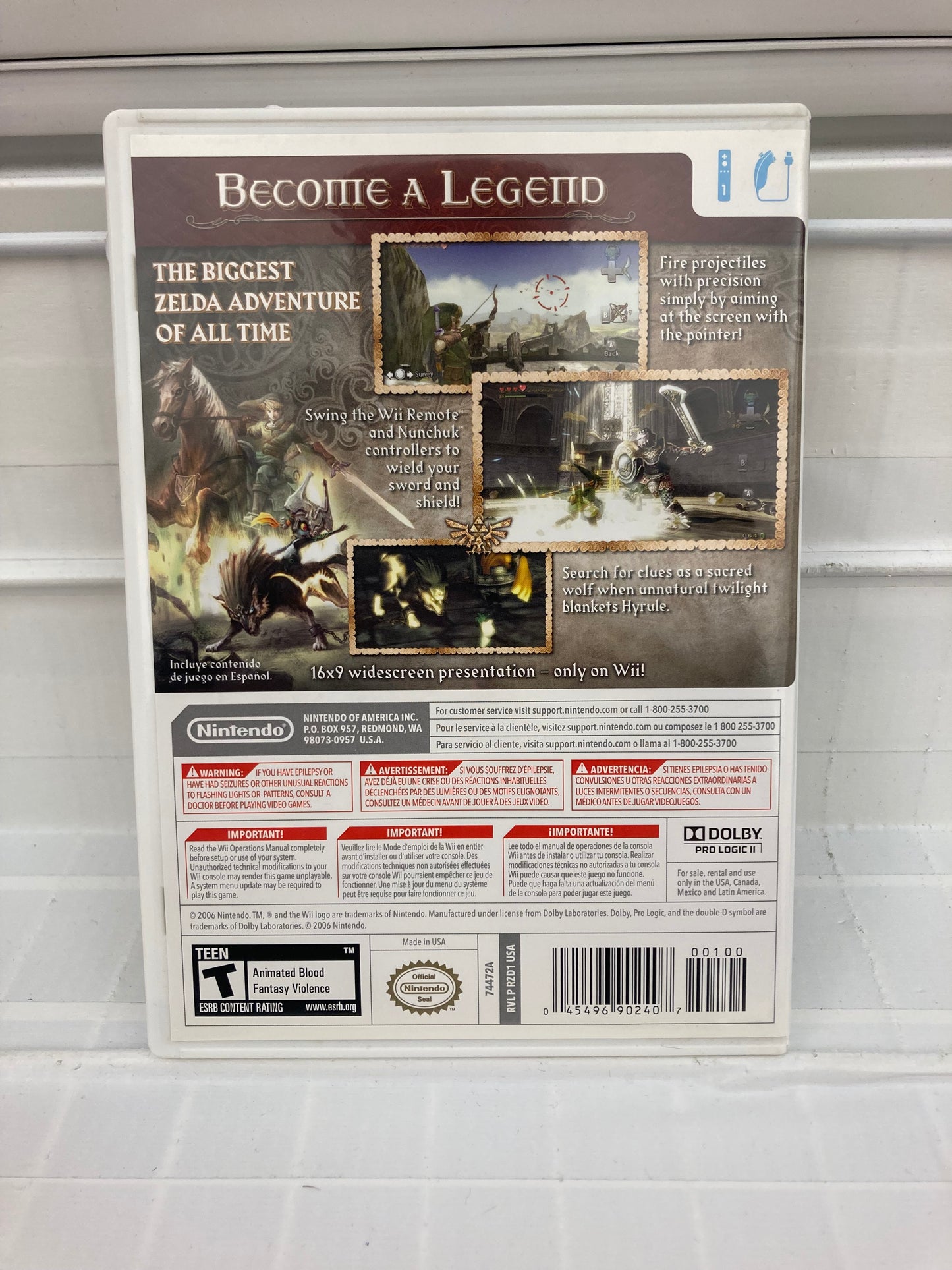 The Legend of Zelda: Twilight Princess [Nintendo Selects] - Wii