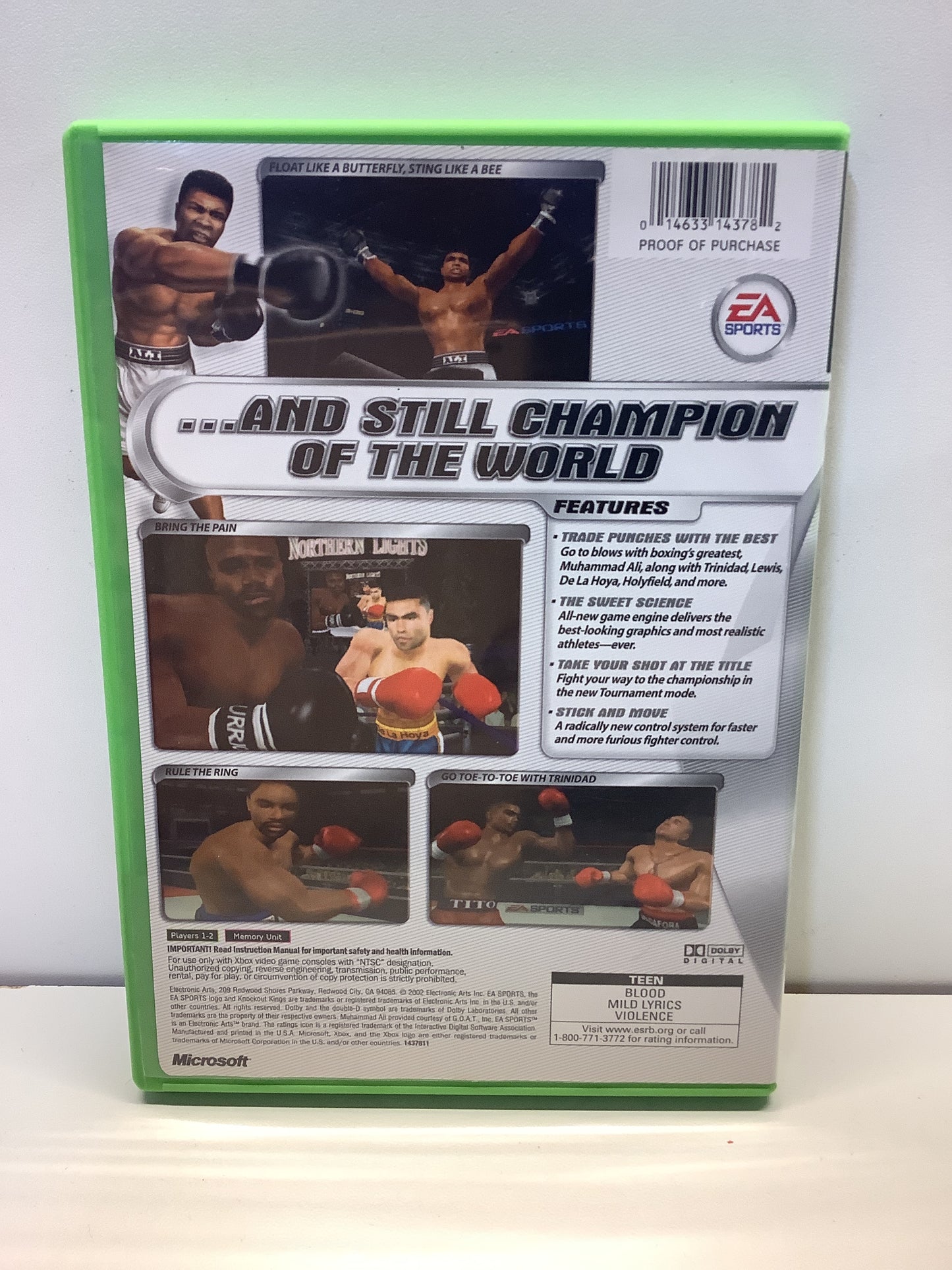 Knockout Kings 2002 - Xbox