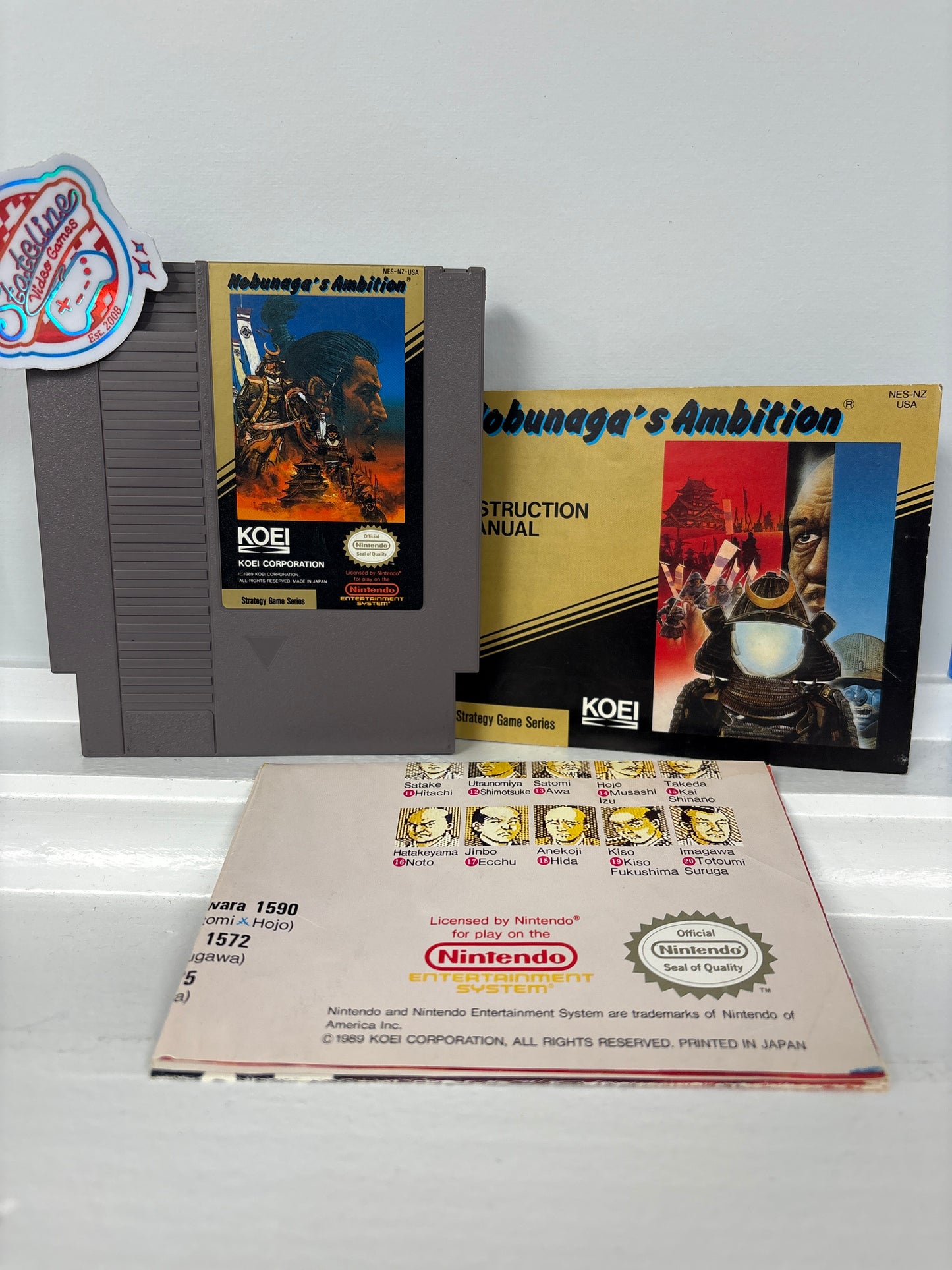 Nobunaga's Ambition - NES