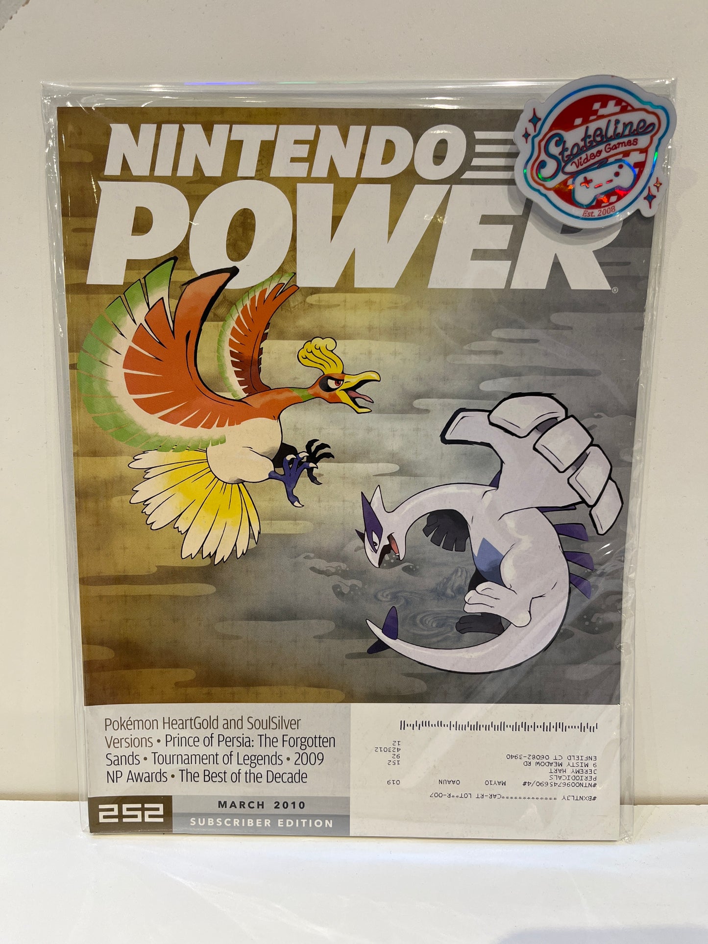 [Volume 252] Pokemon HeartGold & SoulSilver [Subscriber] - Nintendo Power