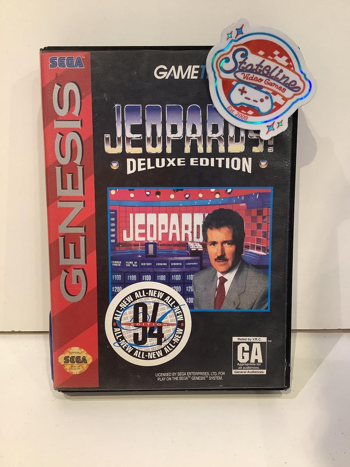 Jeopardy Deluxe Edition - Sega Genesis