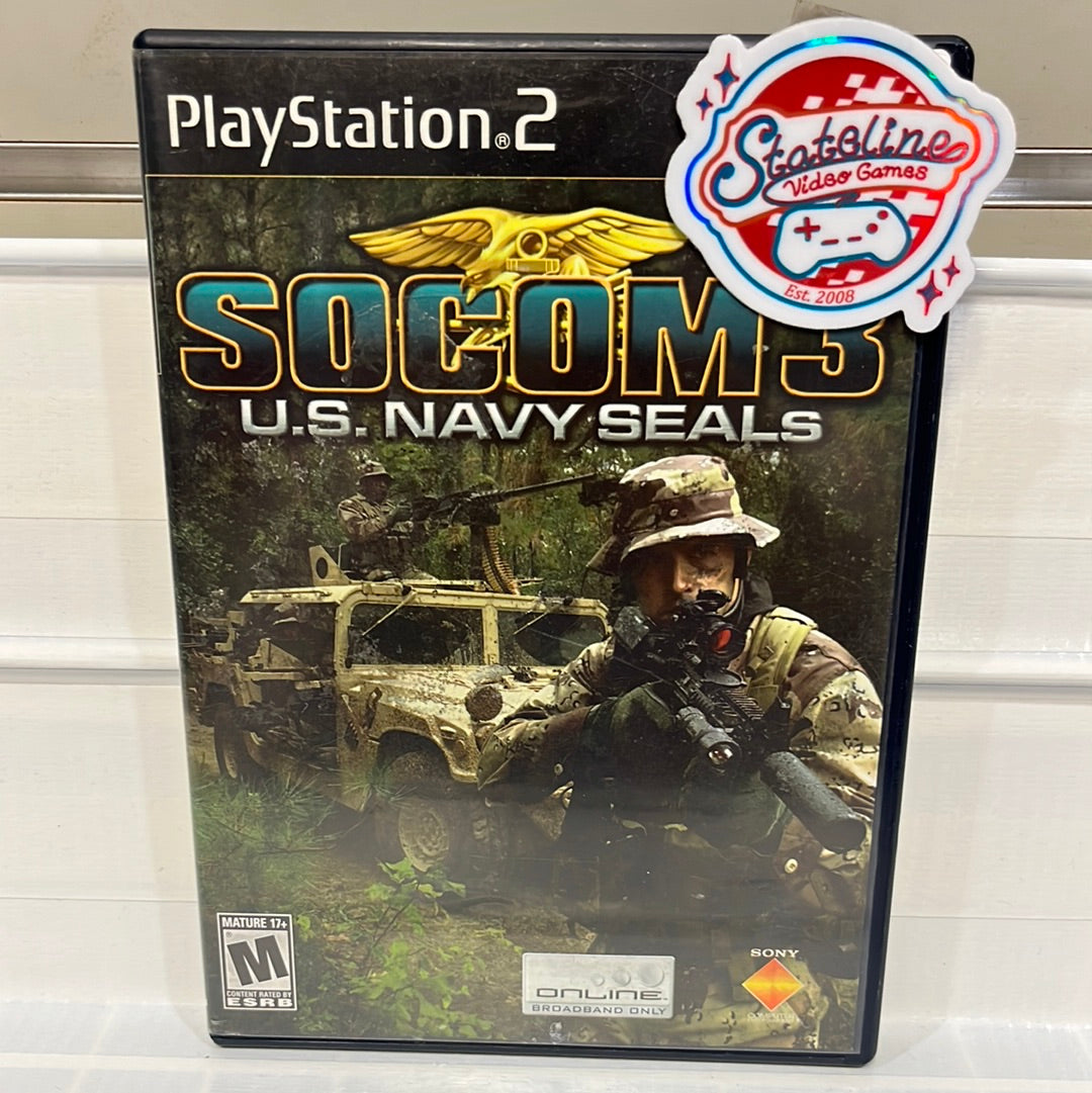SOCOM 3 US Navy Seals - Playstation 2