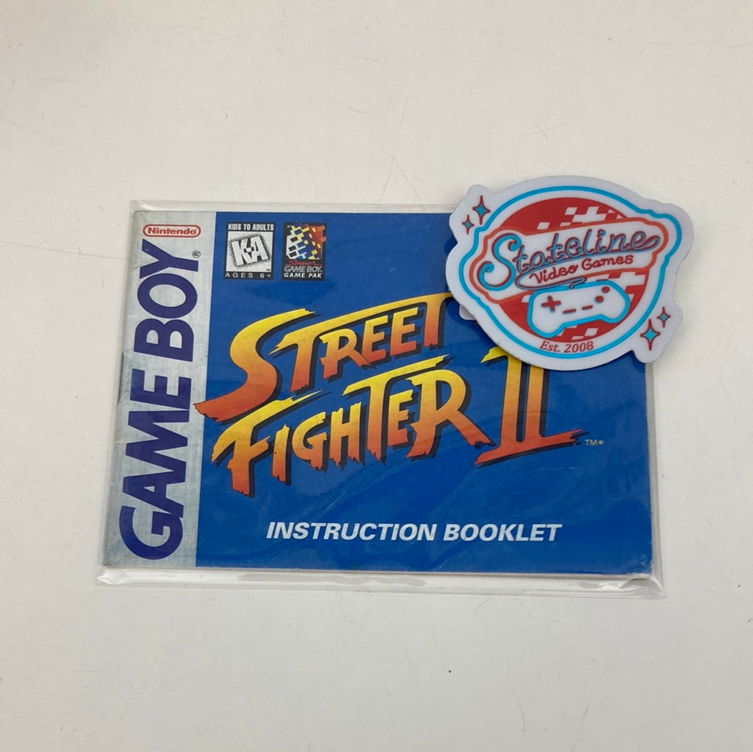 Street Fighter II - GameBoy