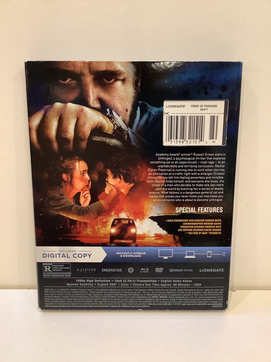 Unhinged - Blu-Ray