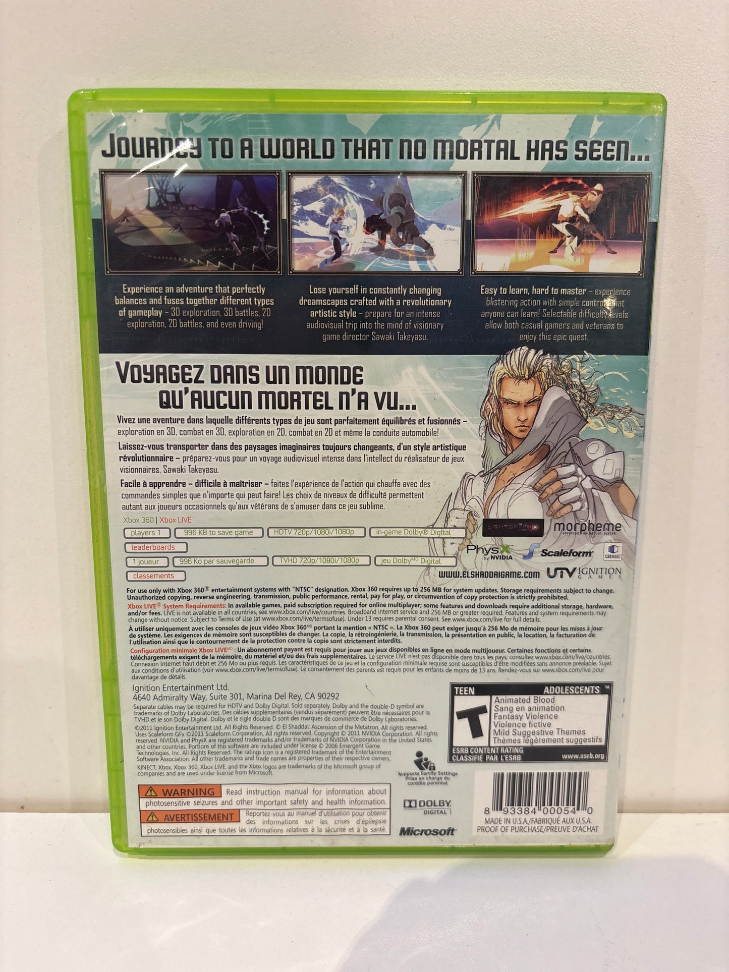 El Shaddai: Ascension of the Metatron - Xbox 360