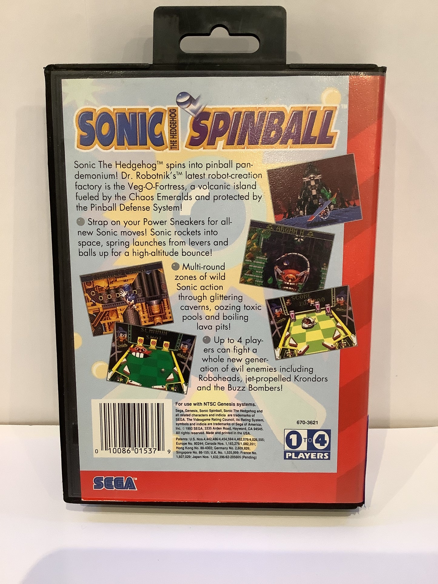 Sonic Spinball - Sega Genesis