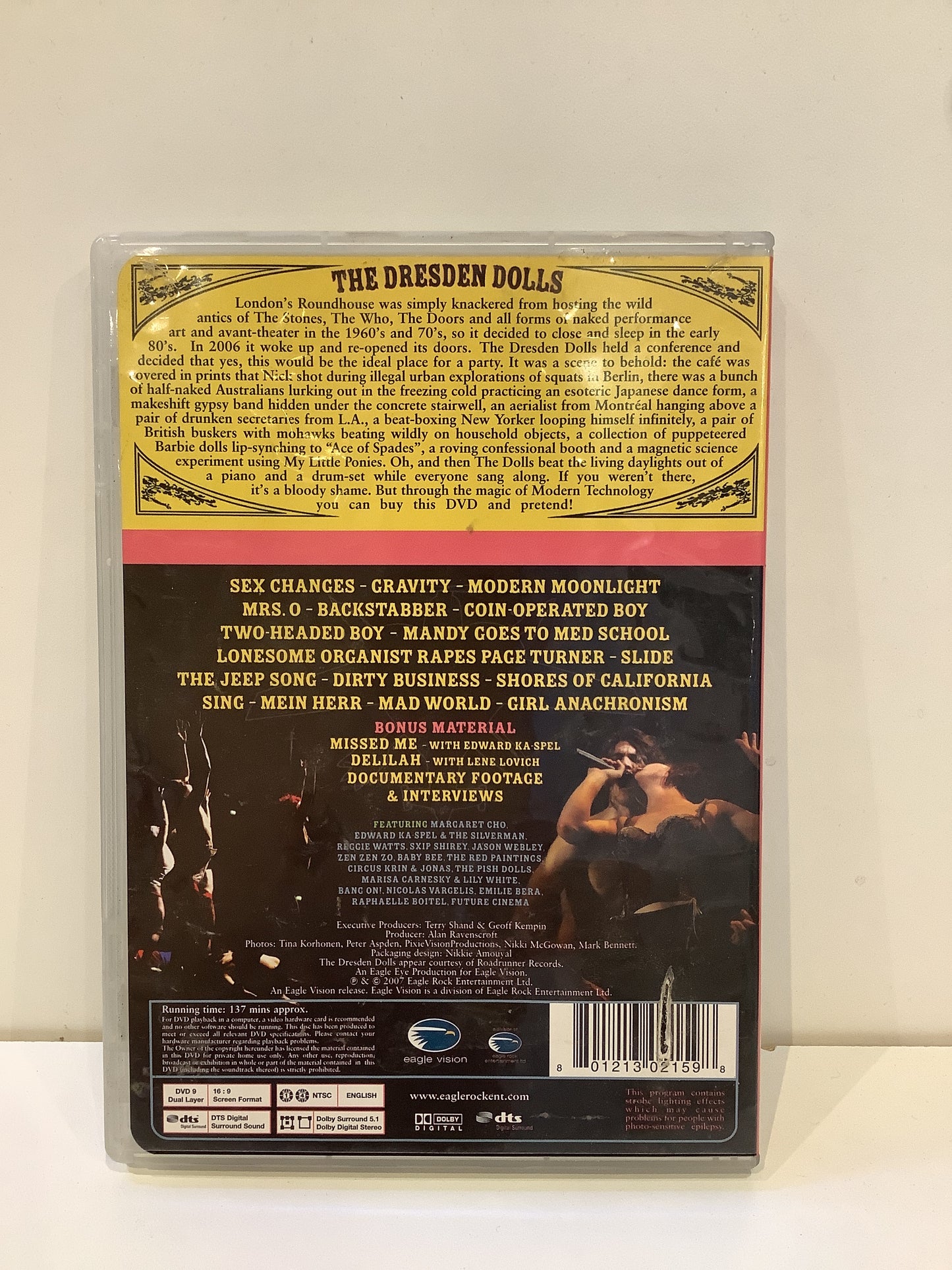 The Dresden Dolls: Live at the Roundhouse London - DVD