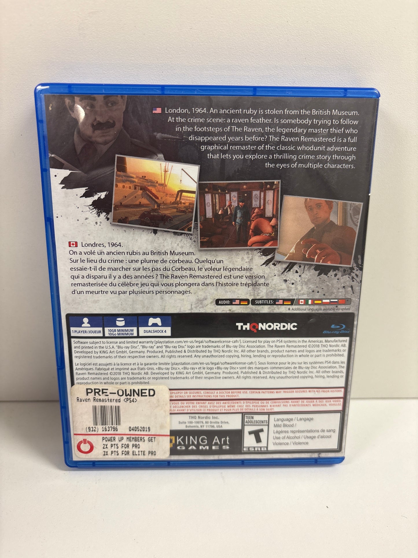 The Raven Remastered - Playstation 4