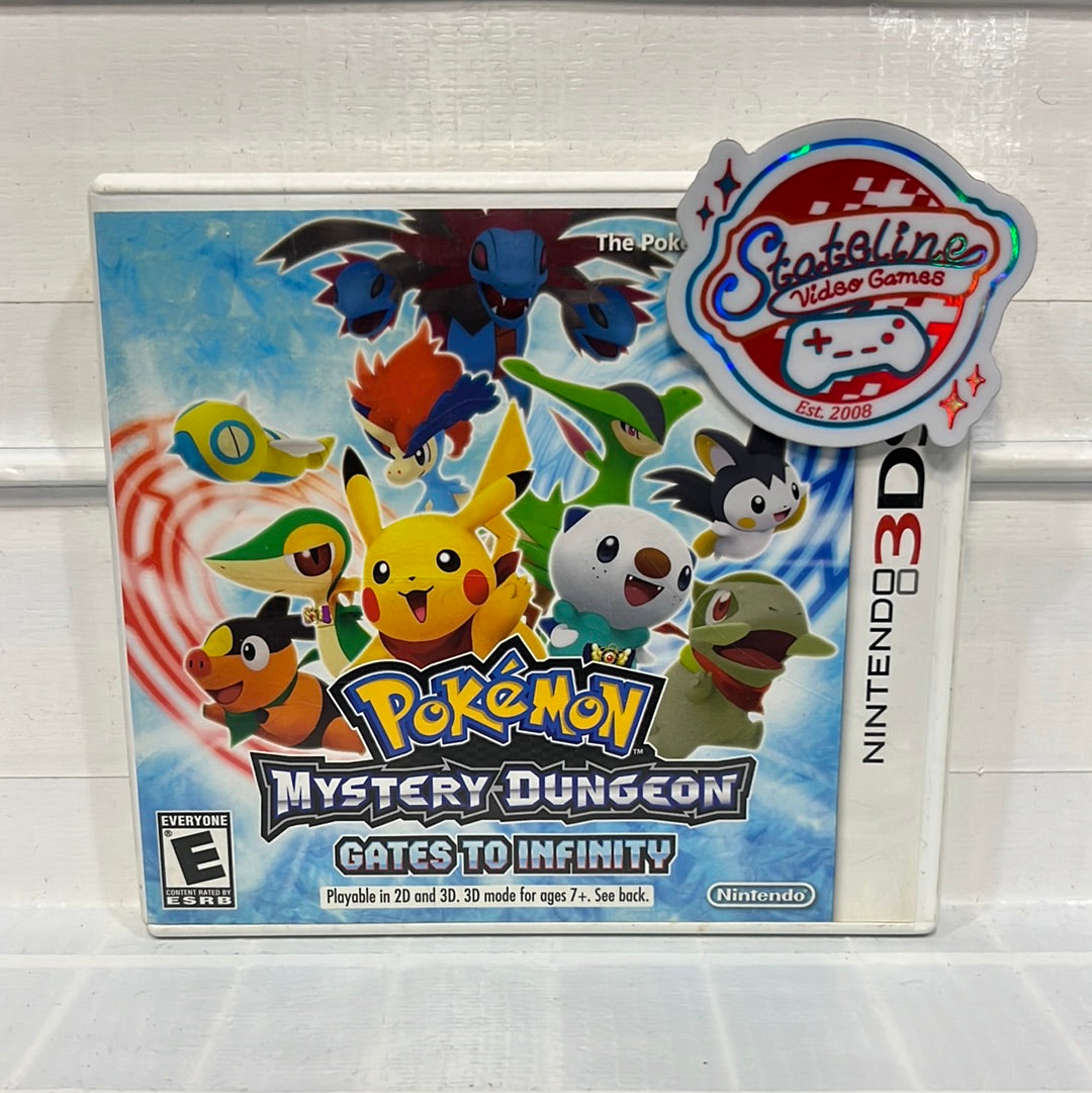Pokemon Mystery Dungeon Gates To Infinity - Nintendo 3DS