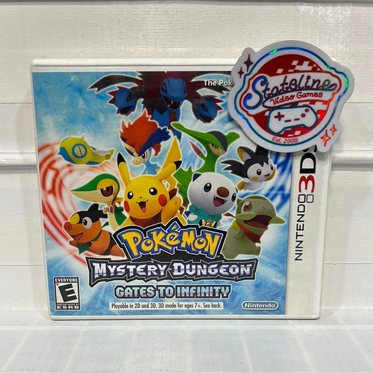 Pokemon Mystery Dungeon Gates To Infinity - Nintendo 3DS