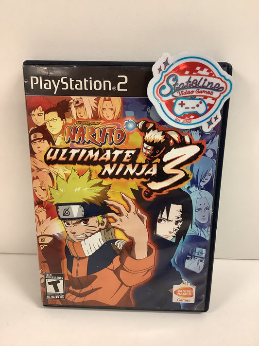 Naruto Ultimate Ninja 3 - Playstation 2