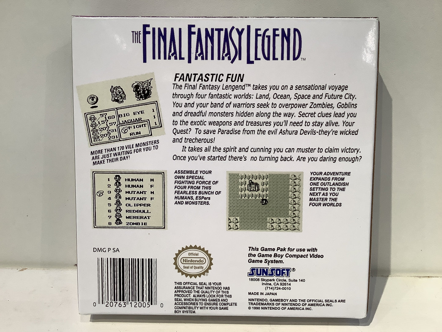 Final Fantasy Legend - GameBoy