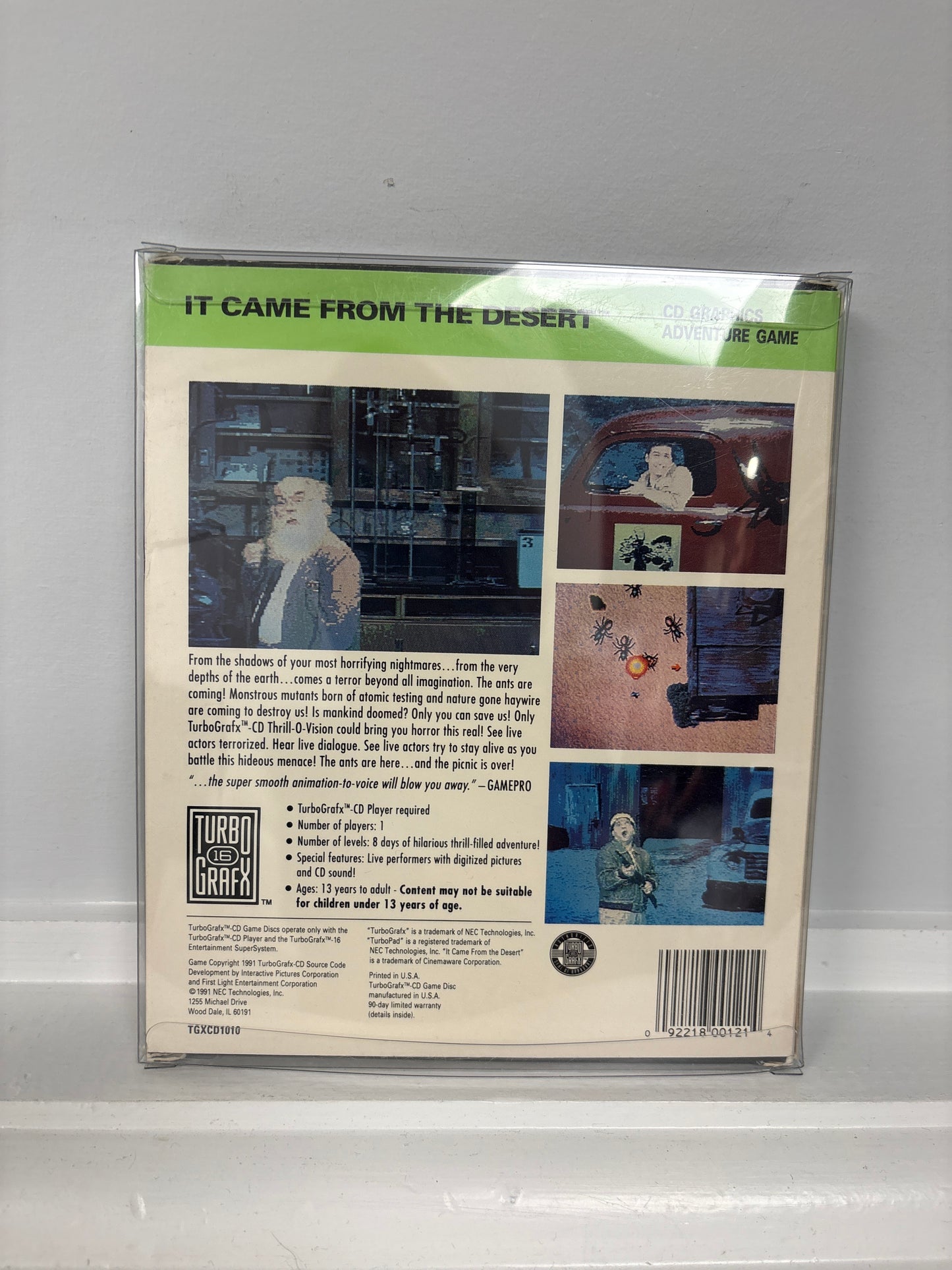 It Came From The Desert - TurboGrafx-16 CD