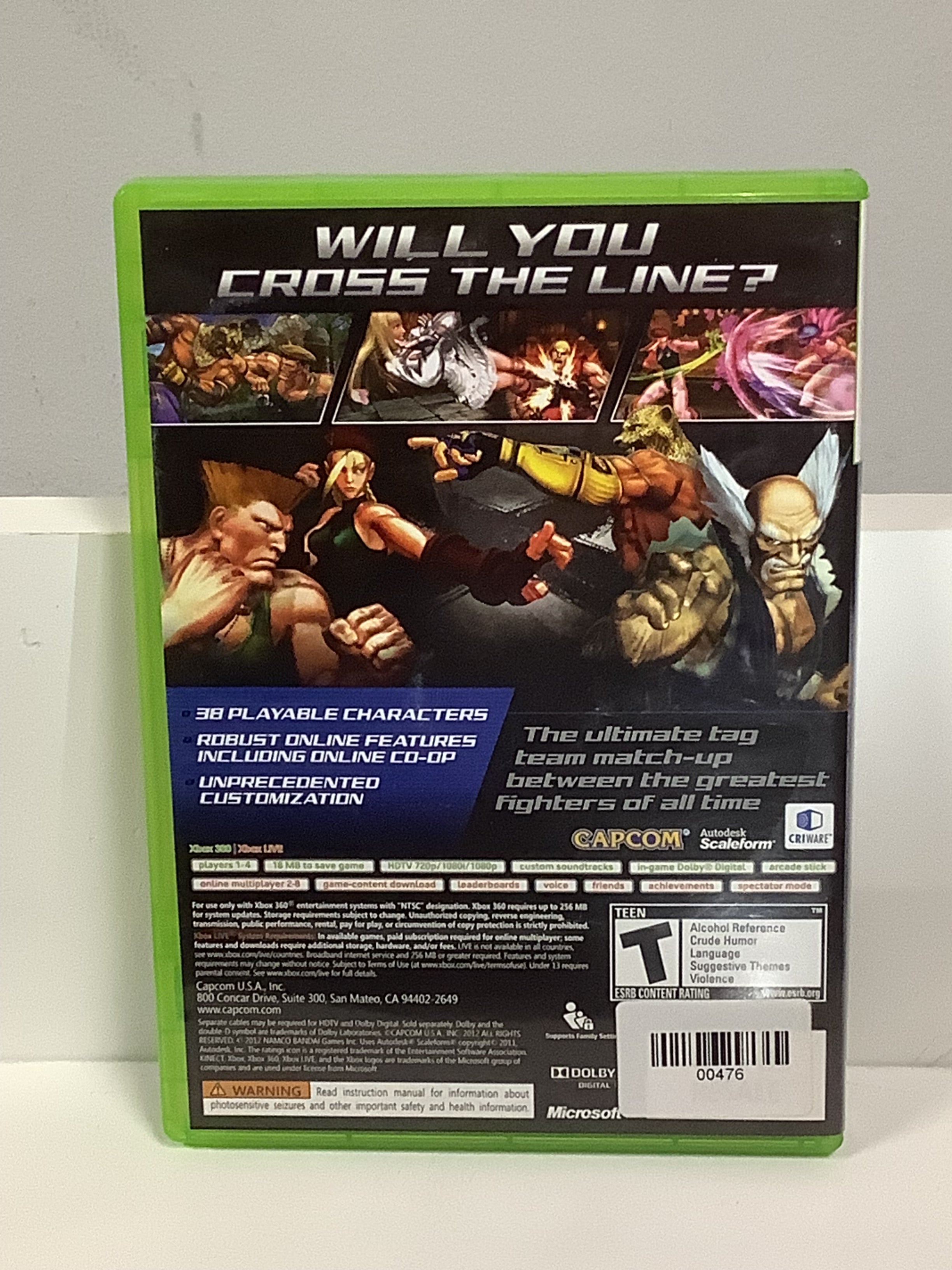 Street Fighter X Tekken Special Edition for Xbox high quality 360 Brand New Factory Sealed!