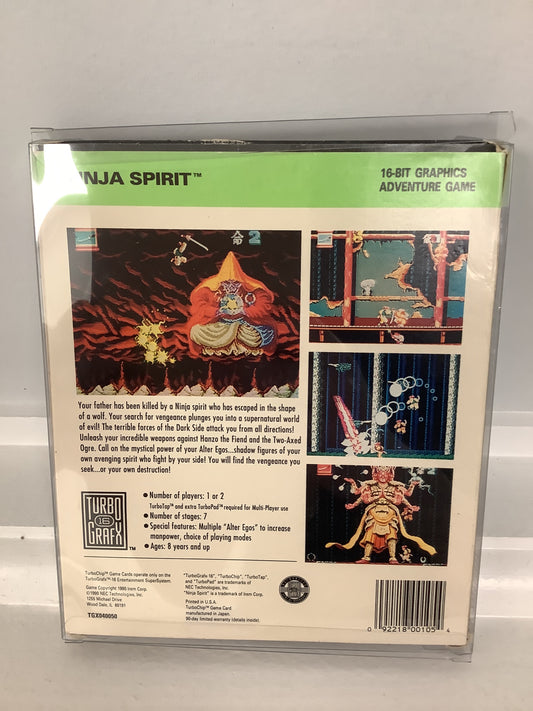 Ninja Spirit - TurboGrafx-16