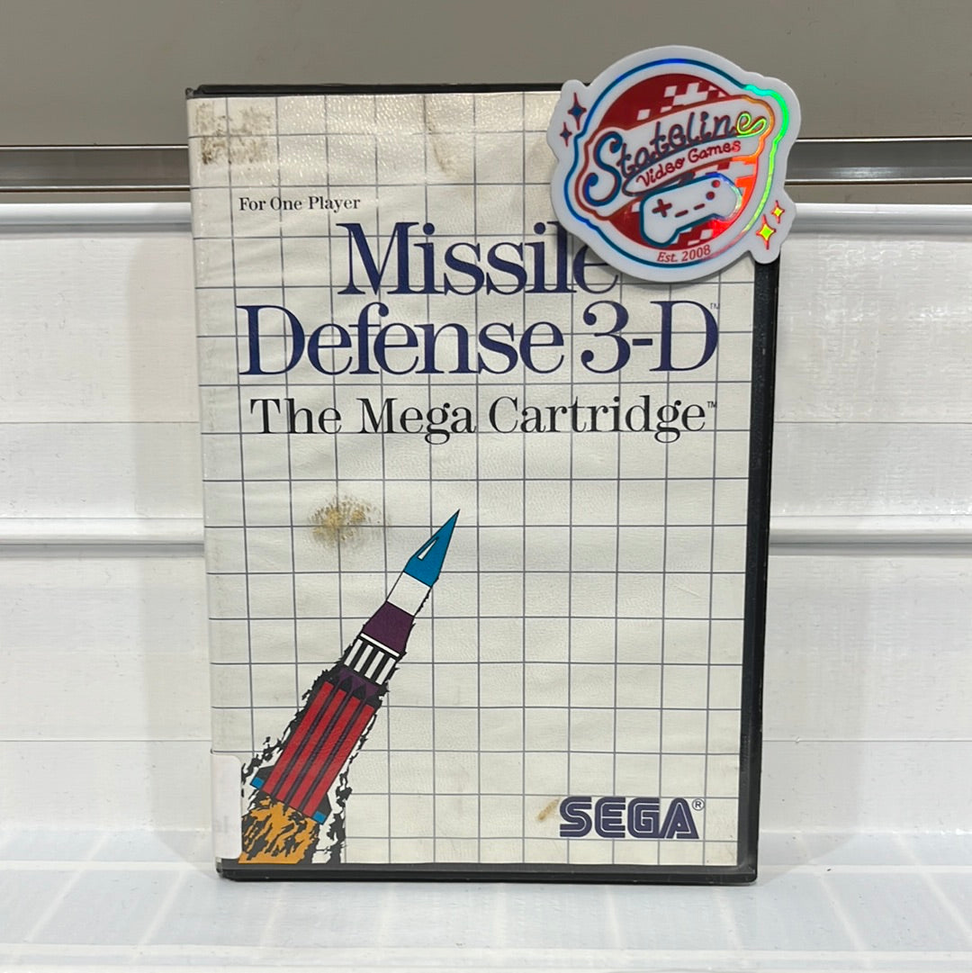 Missile Defense 3D - Sega Master System