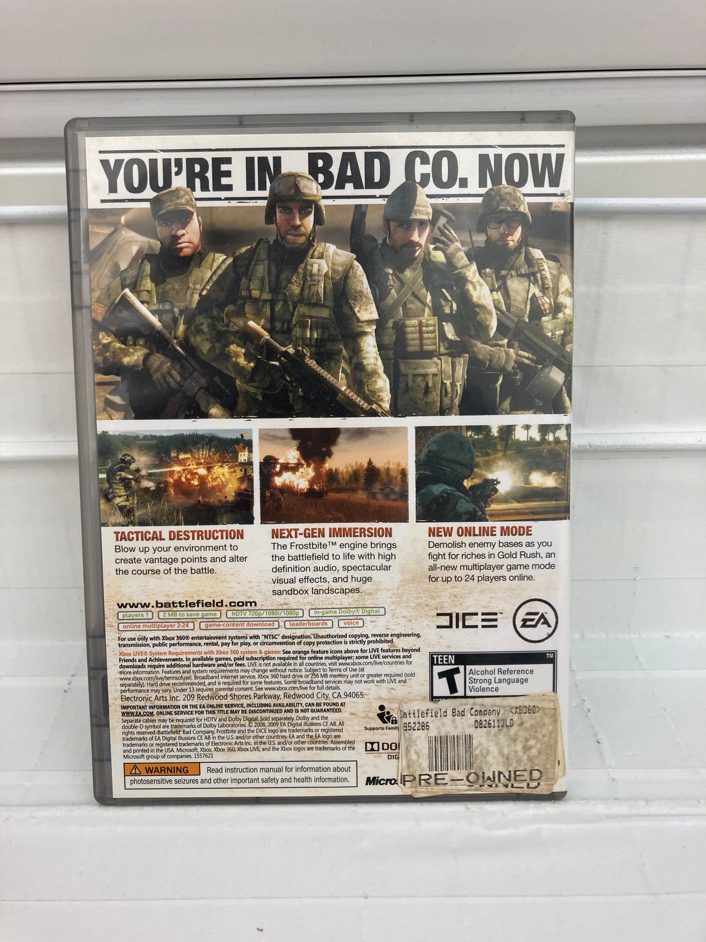 Battlefield: Bad Company [Platinum Hits] - Xbox 360