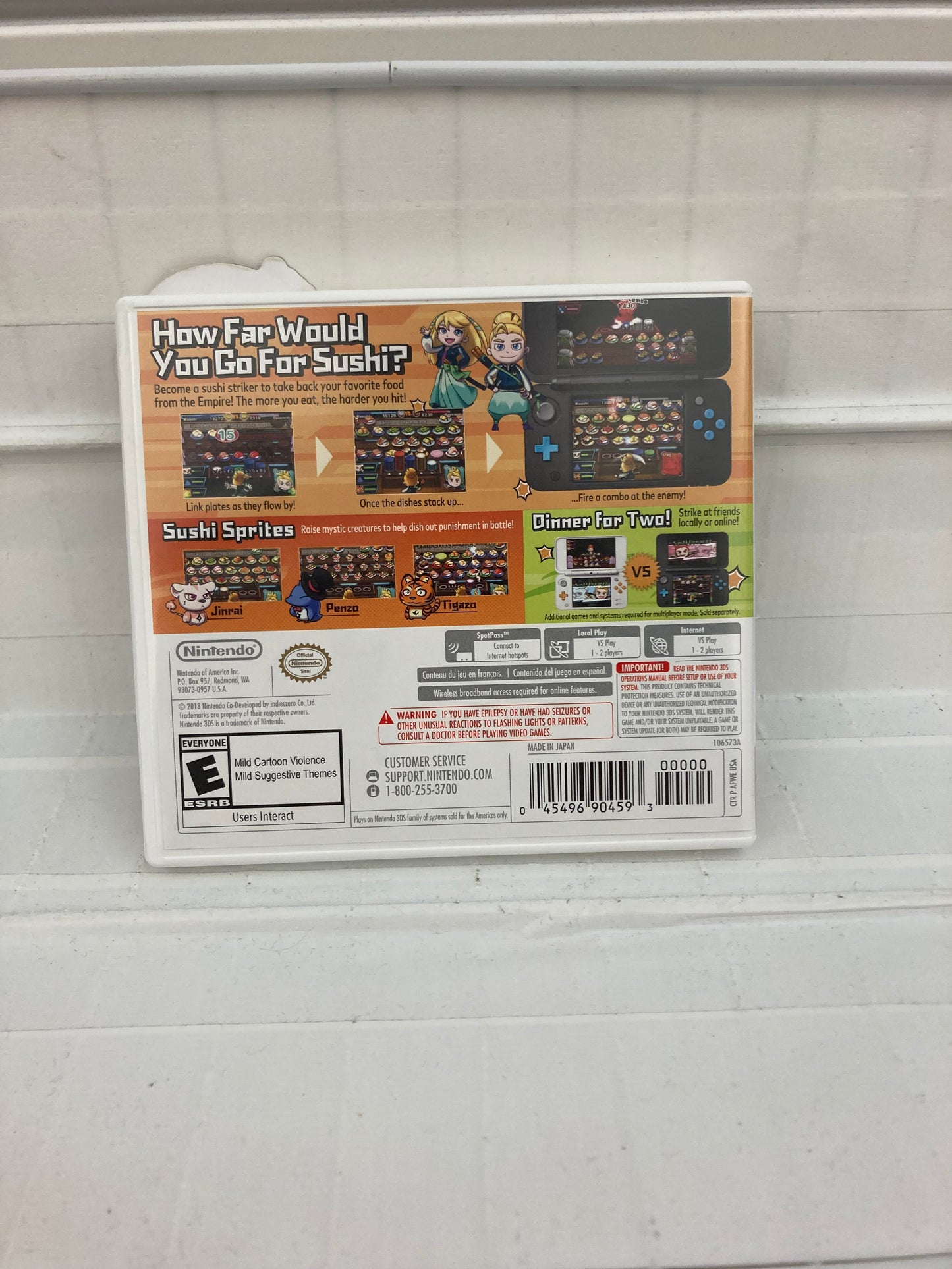 Sushi Striker - Nintendo 3DS