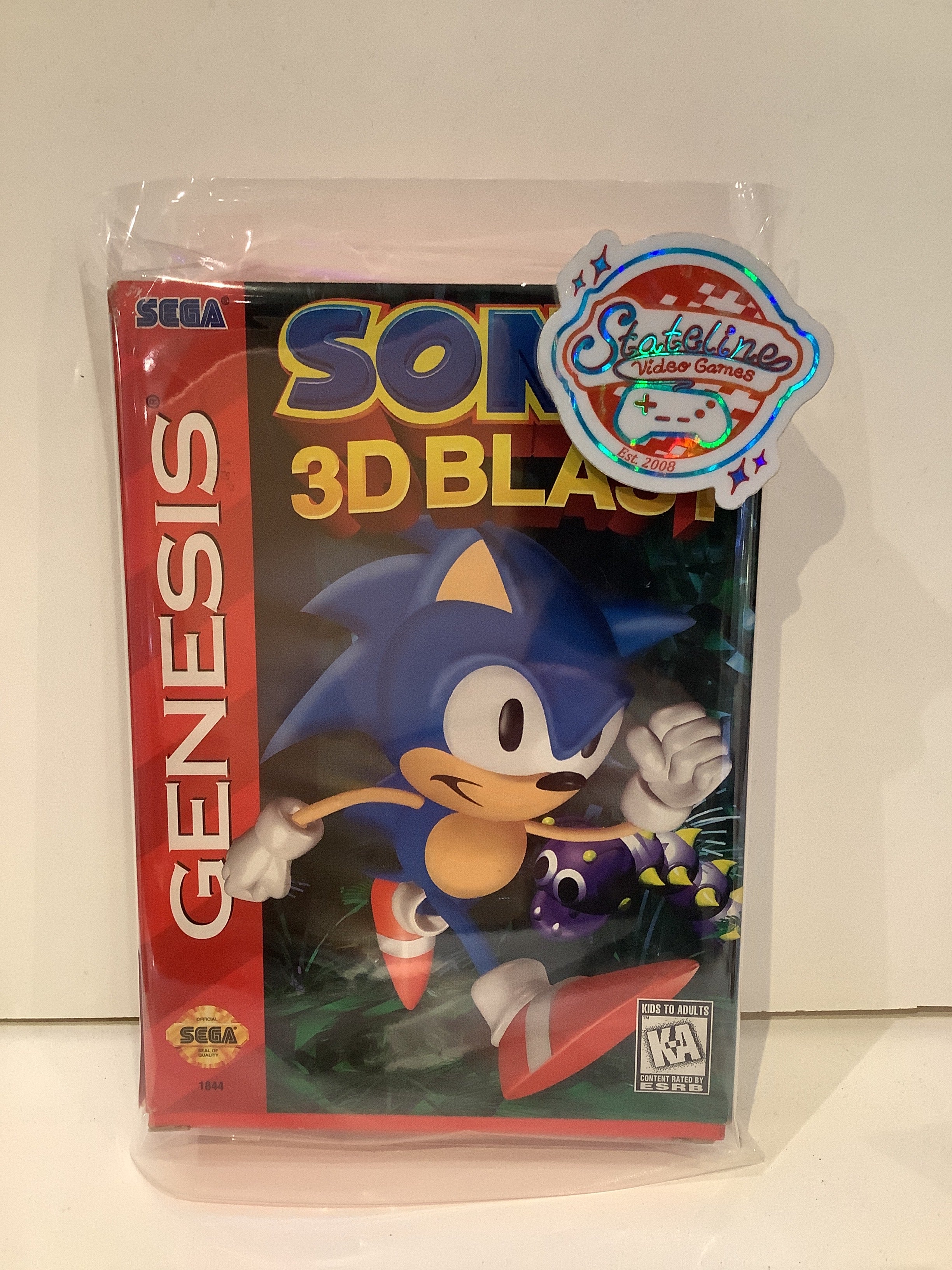 Sonic 3D Blast - Sega Genesis – Stateline Video Games Inc.