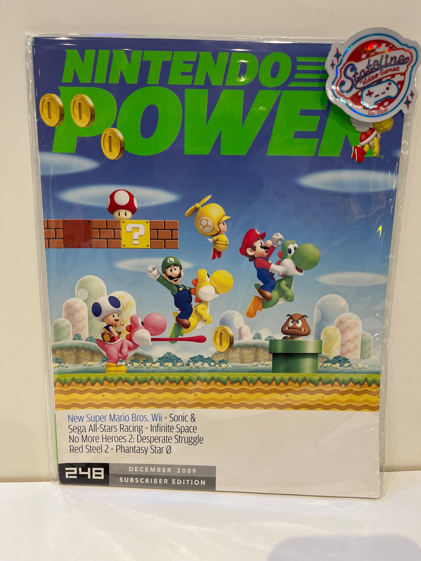 [Volume 248] New Super Mario Bros. Wii [Subscriber] - Nintendo Power