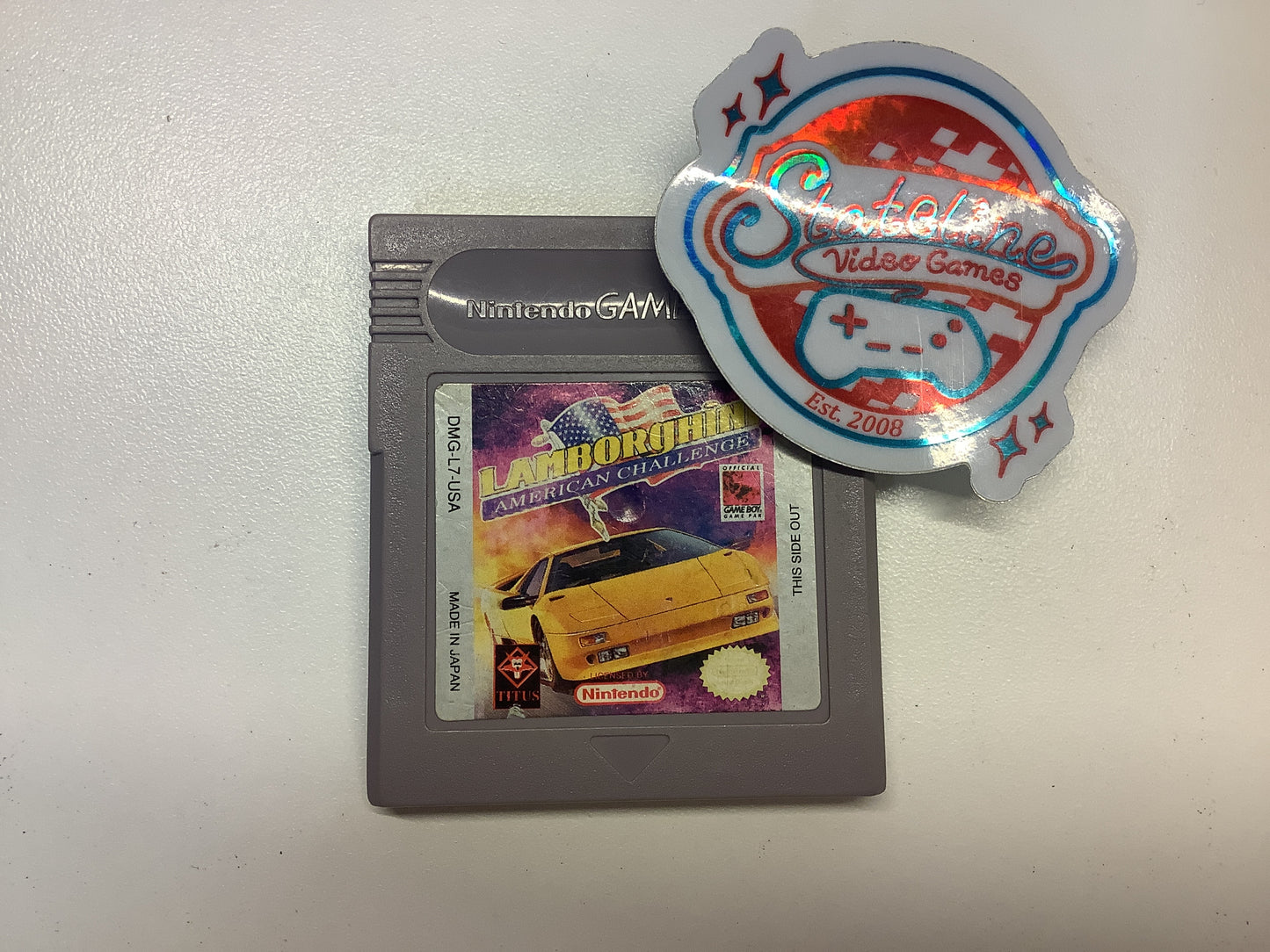 Lamborghini American Challenge - GameBoy