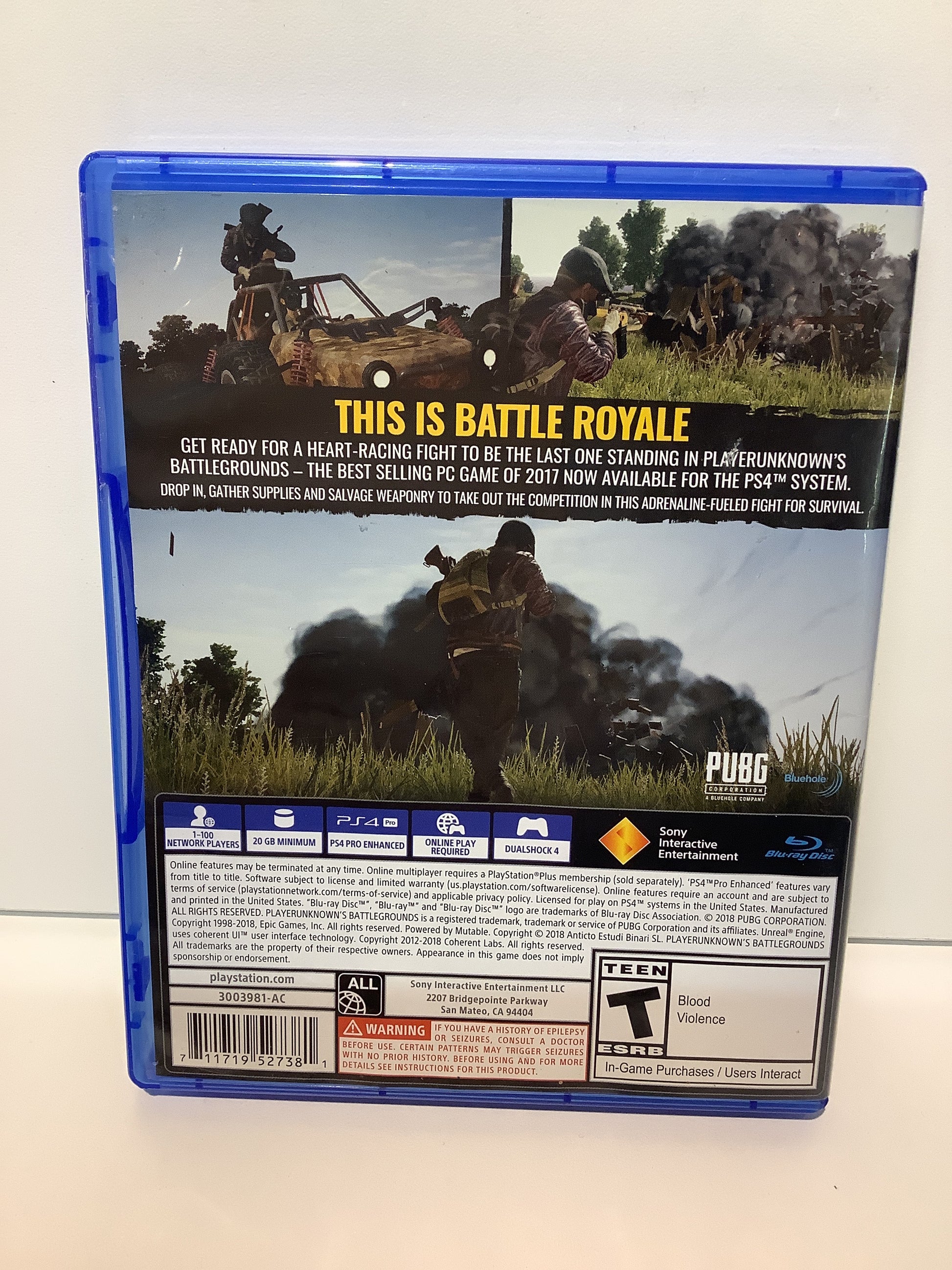 PUBG Playerunknown's Battlegrounds (PS4) (Gebraucht) in Nürensdorf für PUBG Playerunknown's Battlegrounds (PS4) (Gebraucht) in Nürensdorf für