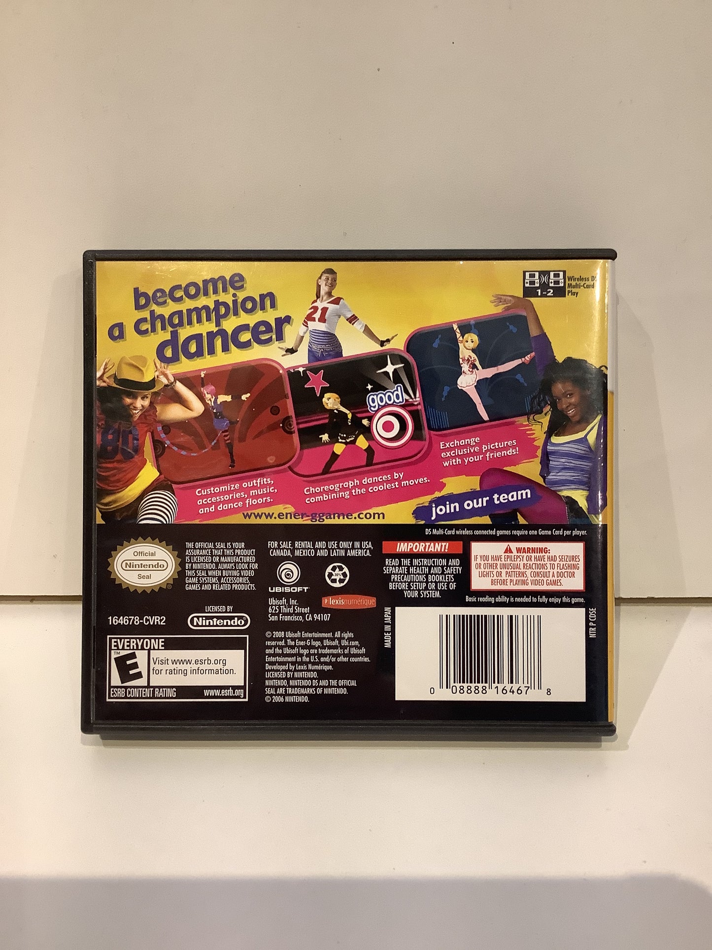 Ener-G Dance Squad - Nintendo DS