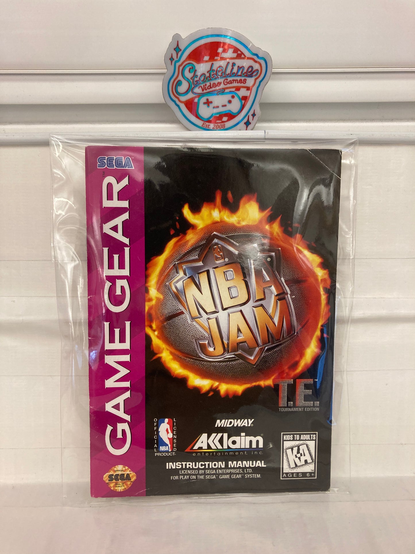 NBA Jam Tournament Edition - Sega Game Gear