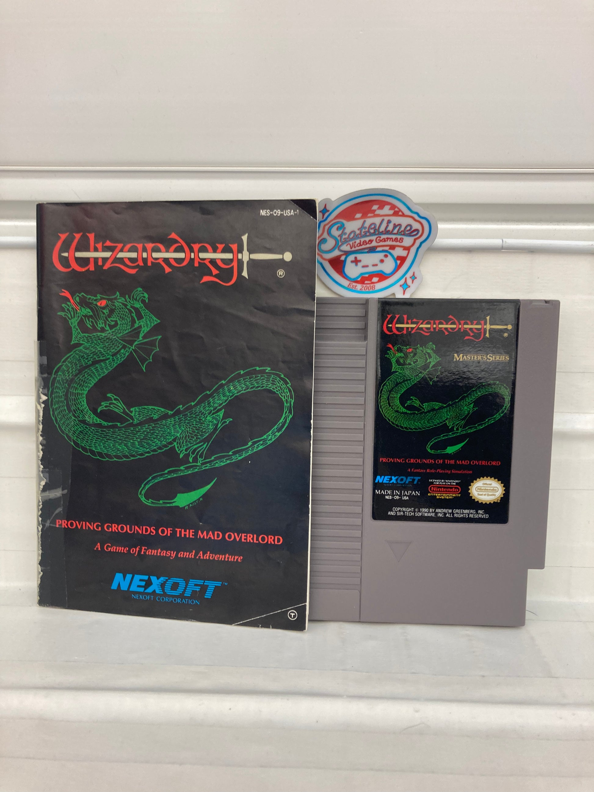 Wizardry: Proving Grounds of the Mad Overlord - NES – Stateline
