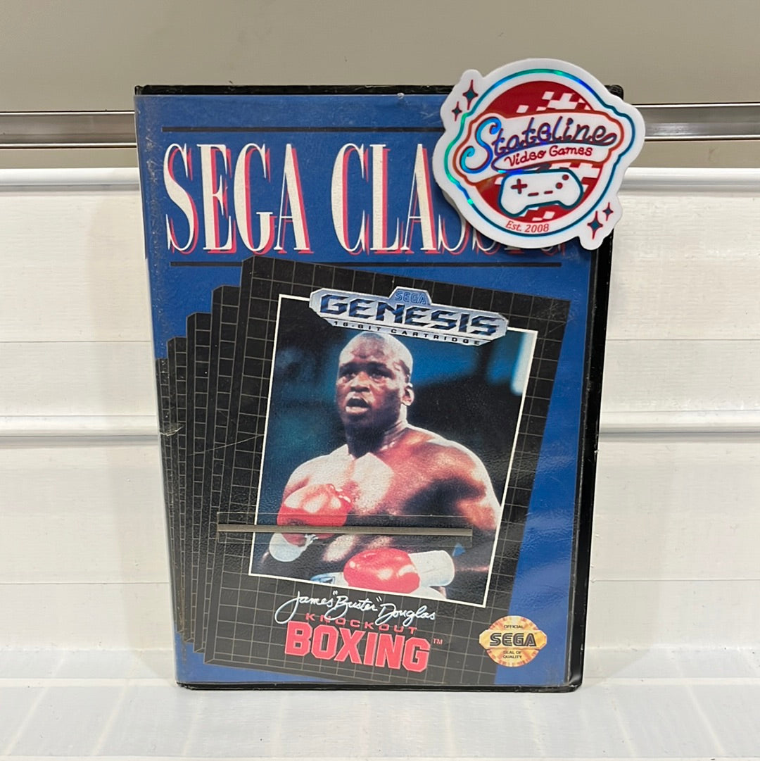 James buster douglas knockout boxing sega genesis megadrive à Paris