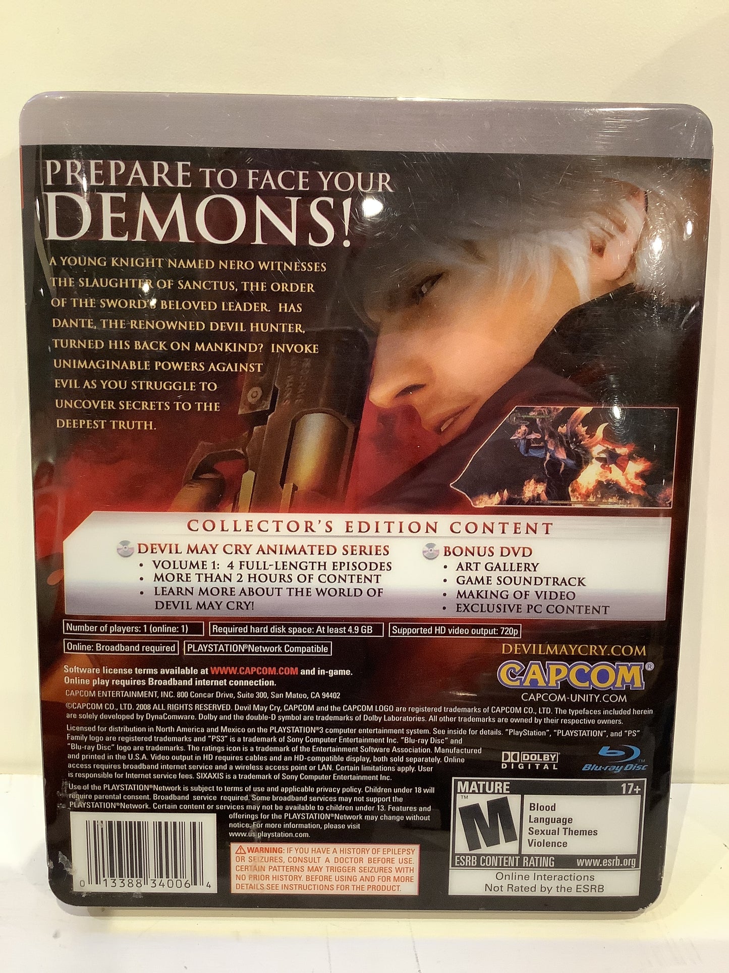 Devil May Cry 4 [Collector's Edition] - Playstation 3