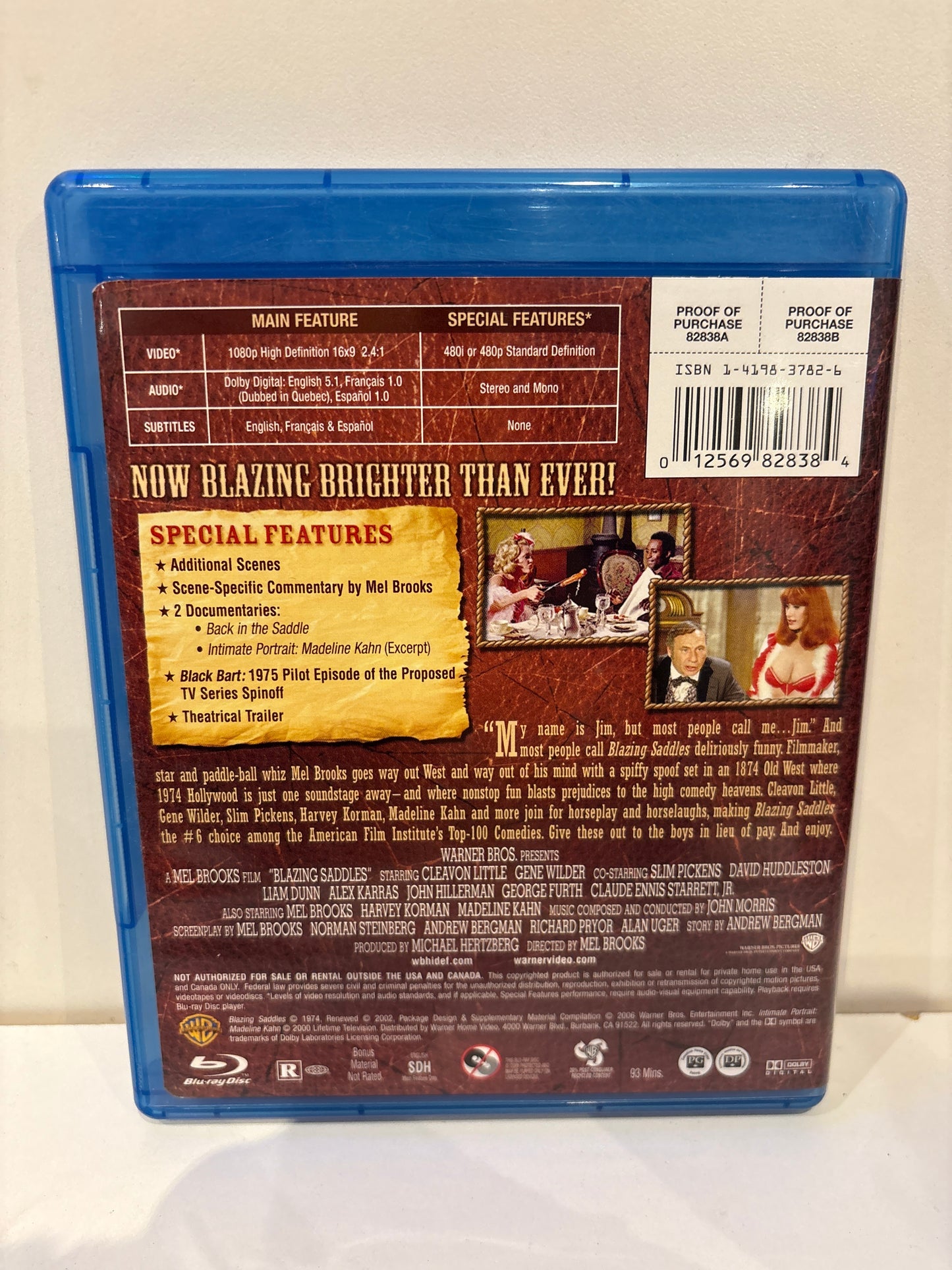 Blazing Saddles - Blu-Ray