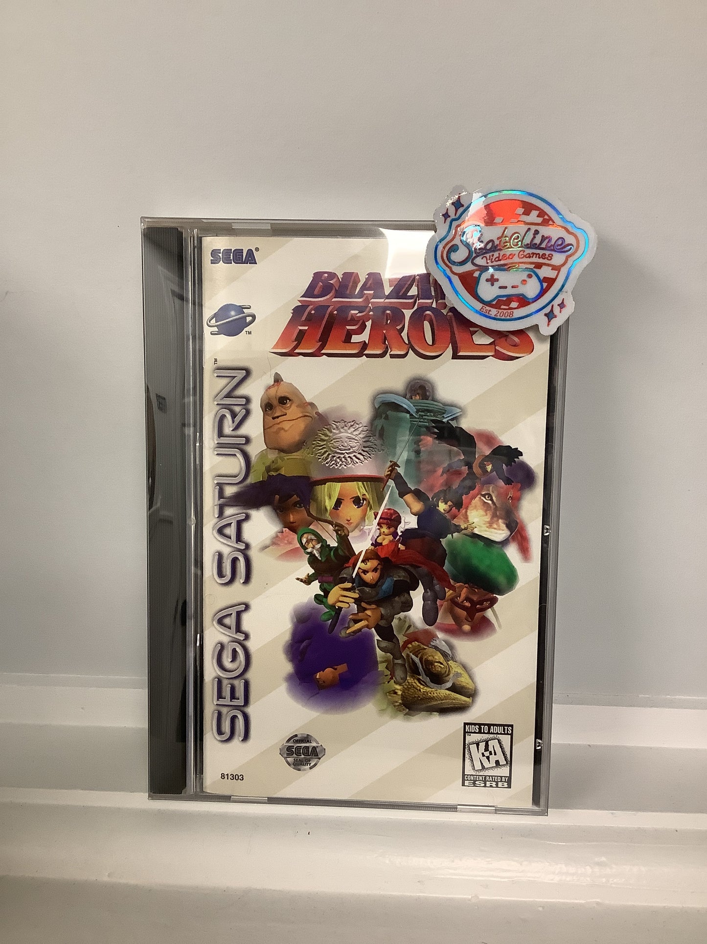 Blazing Heroes - Sega Saturn