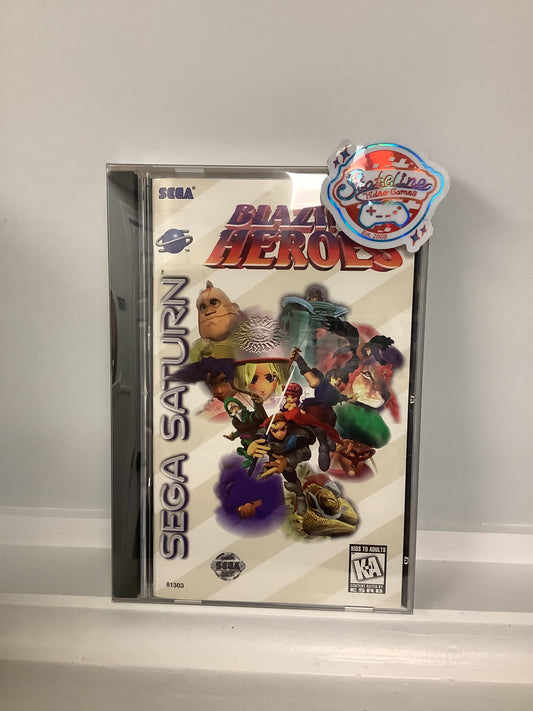 Blazing Heroes - Sega Saturn