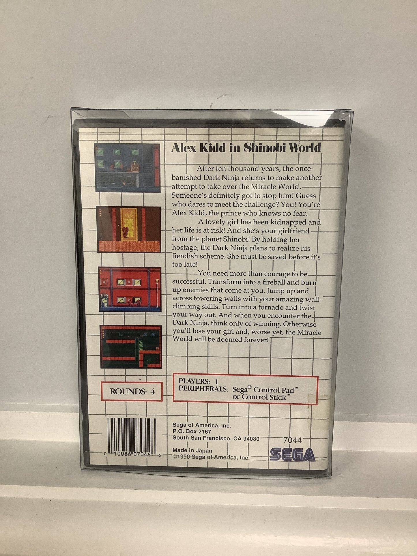 Alex Kidd in Shinobi World - Sega Master System