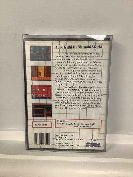 Alex Kidd in Shinobi World - Sega Master System