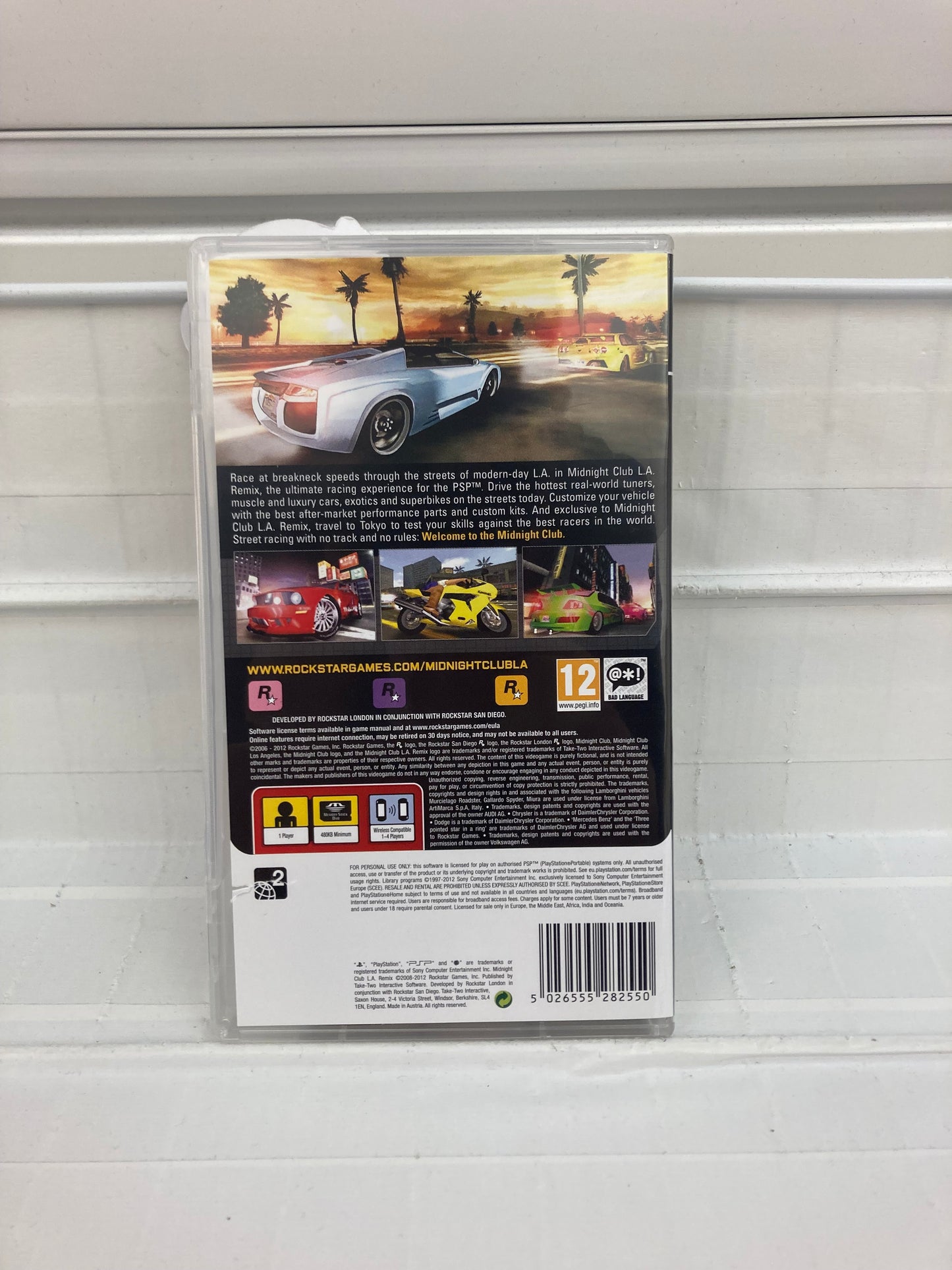 Midnight Club L.A. Remix [PAL] - PSP