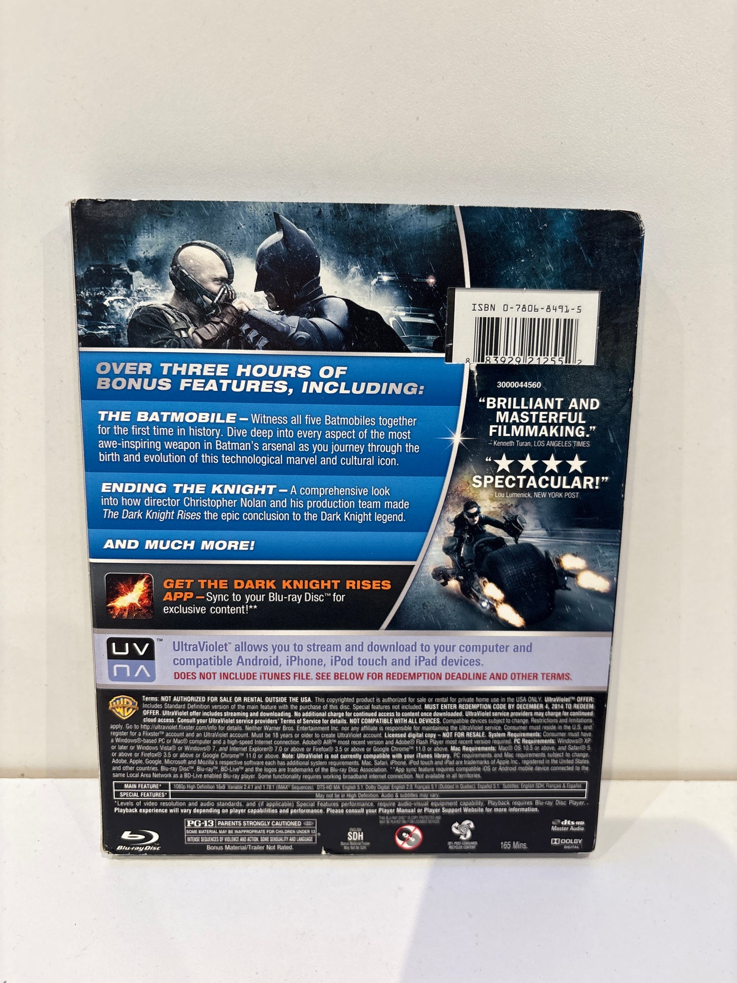 The Dark Knight Rises - Blu-Ray