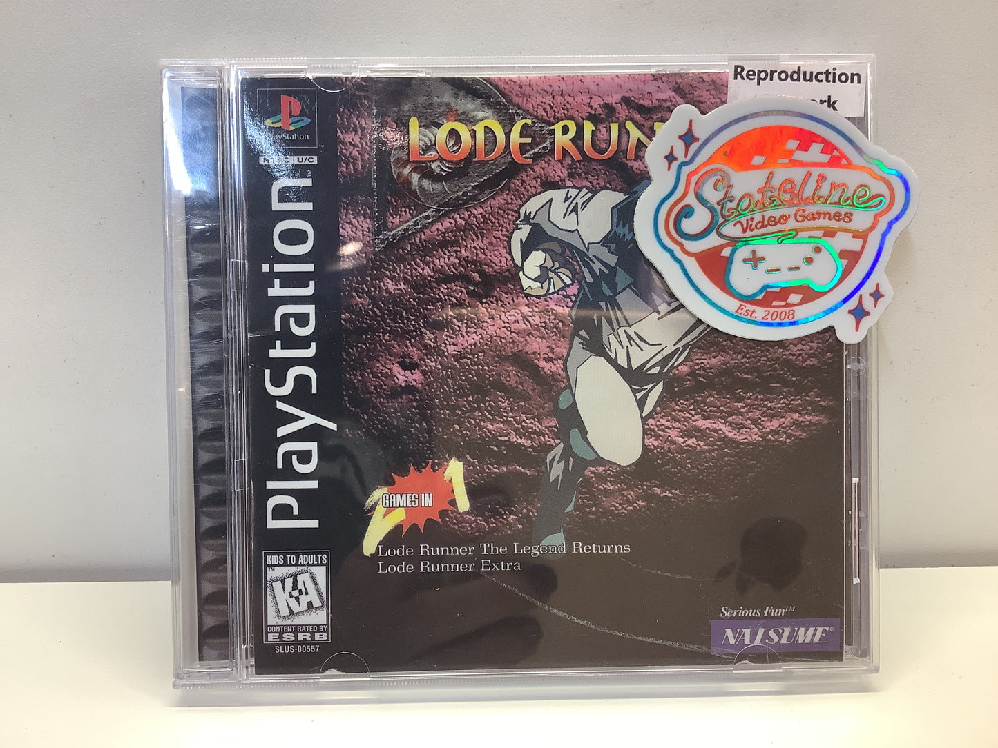 Lode Runner The Legend Returns - Playstation